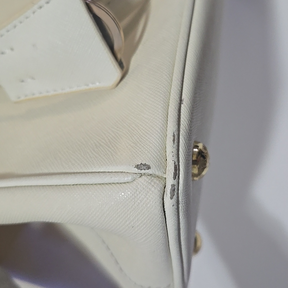 SOLD! Bag Cream/withe - Picture 6 of 13